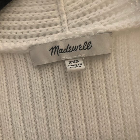 Madewell Pocket Open Cardigan XXS - Picture 3 of 4